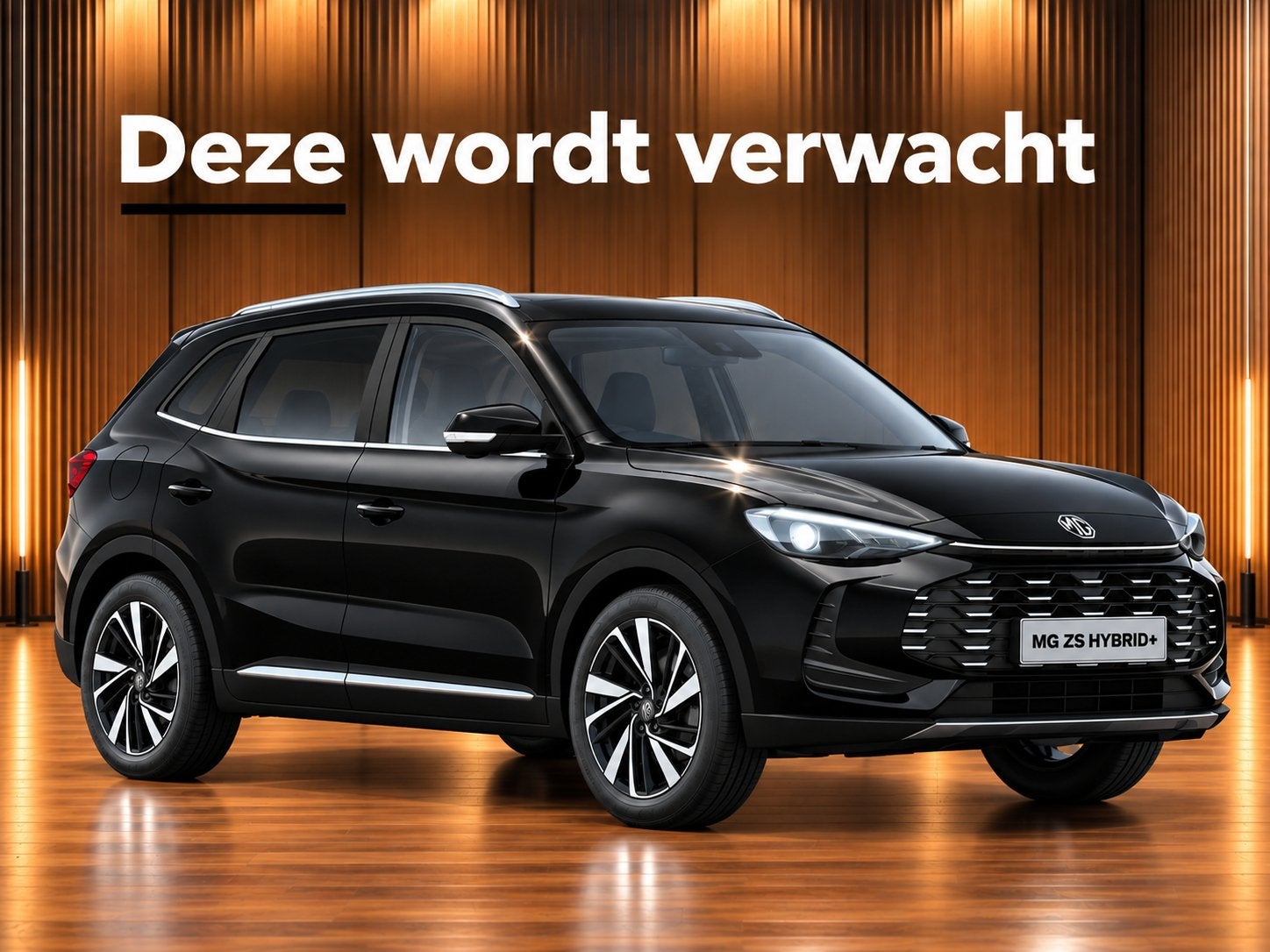 MG ZS 1.5 Hybrid+ 197pk Luxury automaat 8/2026, Autos, Euro 6, Entreprise, ZS, Noir