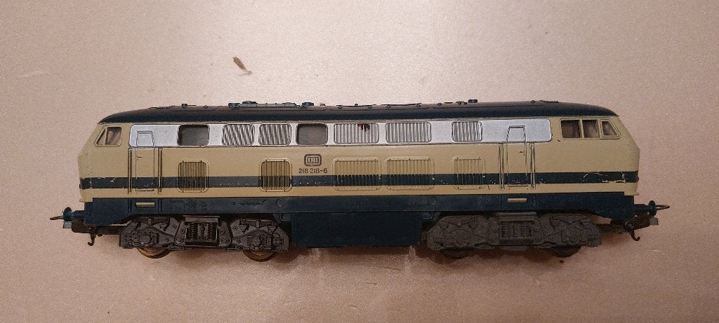 Lima L201632 Classe BR 218 218-6 de la DB, Analogique, Enlèvement ou Envoi, Locomotive, Lima