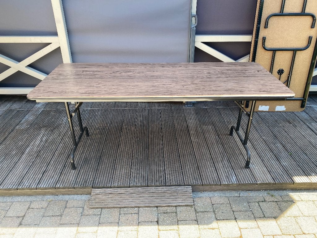 2 buffet of werktafels, Tuin en Terras, Ophalen, Zo goed als nieuw, Rechthoekig, Hout