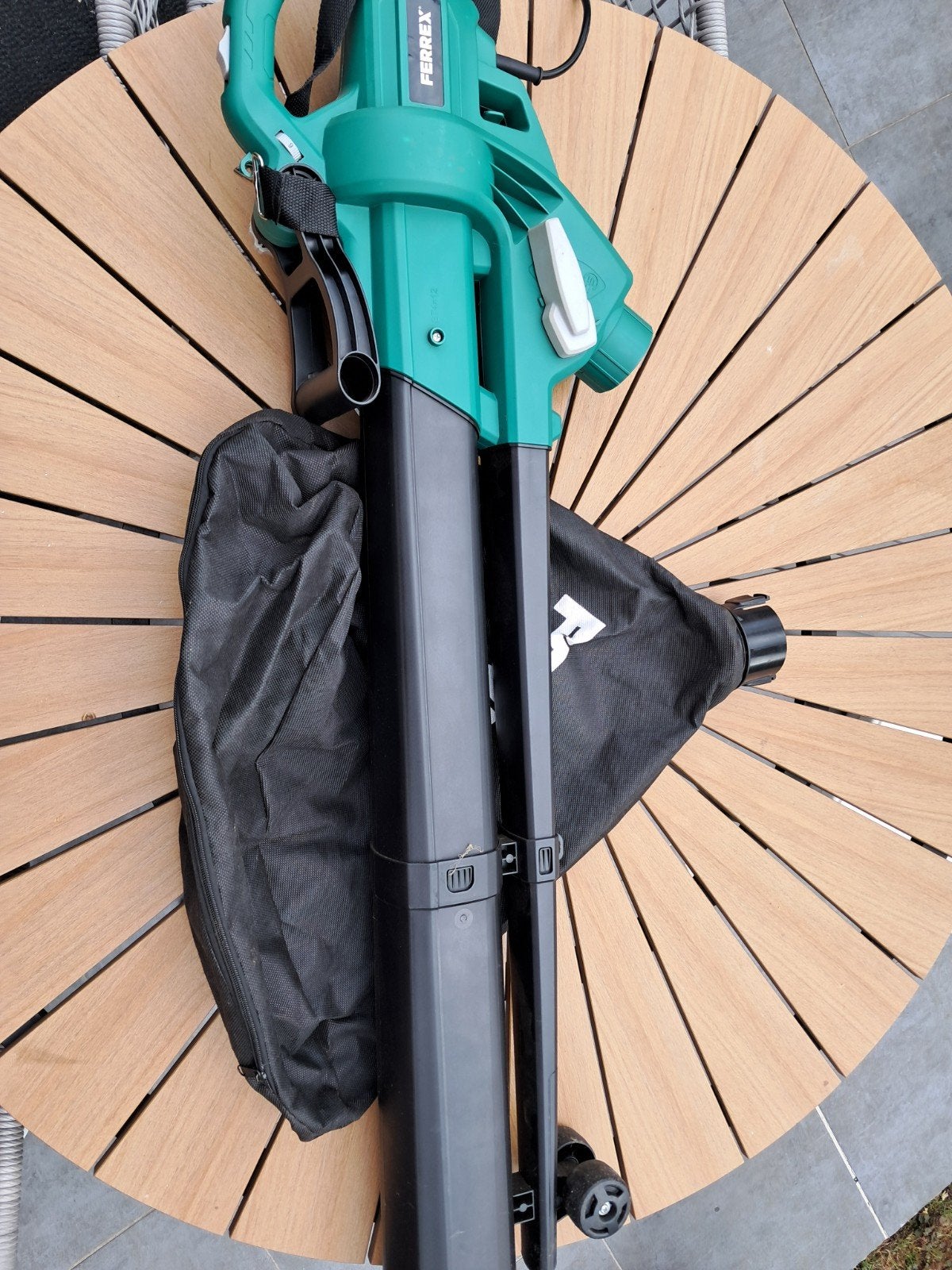 bladblazer, Jardin & Terrasse, Électrique, Porté à la main, Avec sac de ramassage, Comme neuf