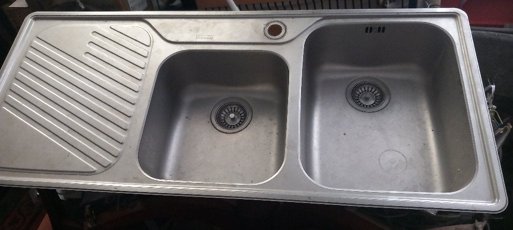 Dubbele spoelbak Franke, Huis en Inrichting, Ophalen
