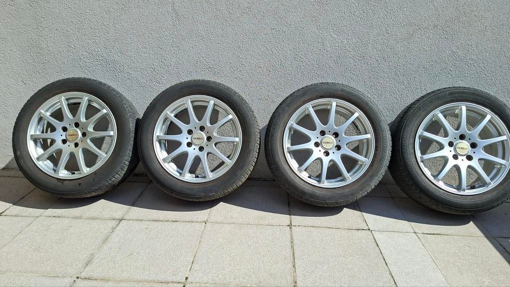 Dezent velgen met zomerbanden., Auto-onderdelen, Banden en Velgen, Ophalen, Gebruikt, 16 inch, Banden en Velgen