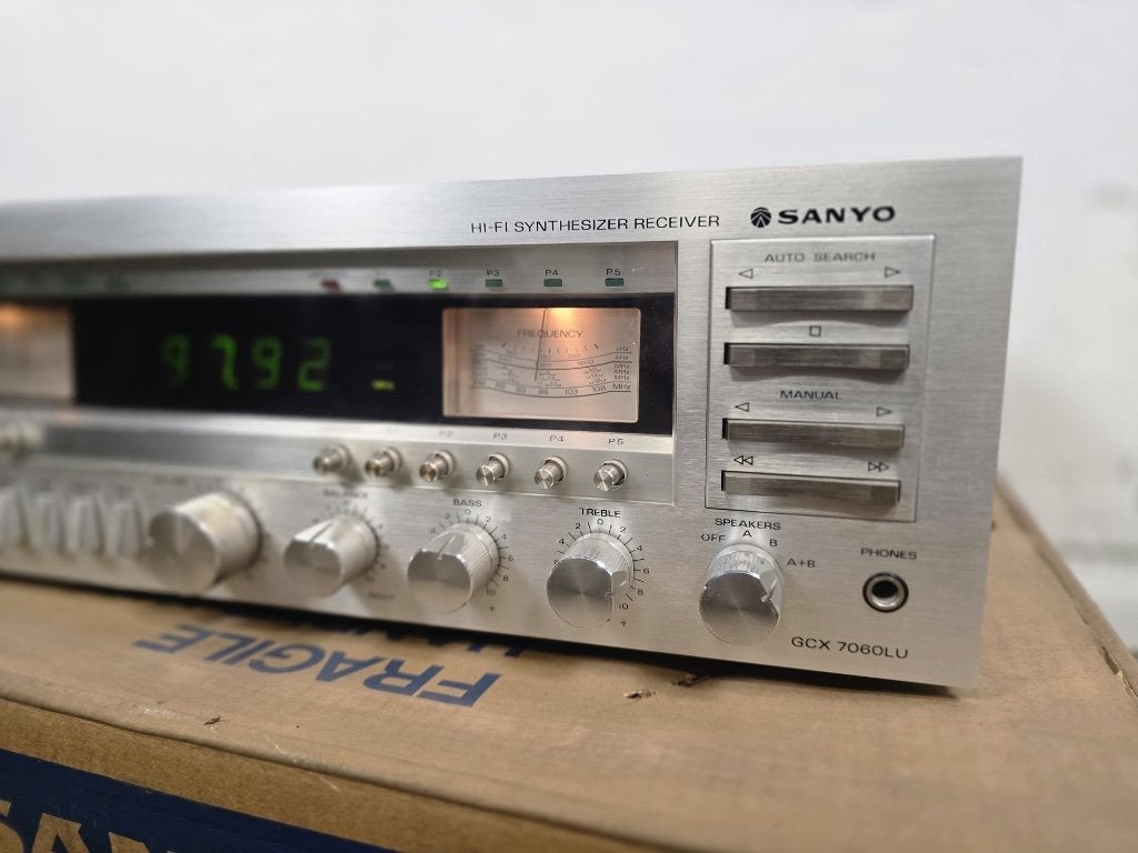 Récepteur Sanyo GXC 7080 LU, Antiquités & Art, Curiosités & Brocante, Enlèvement