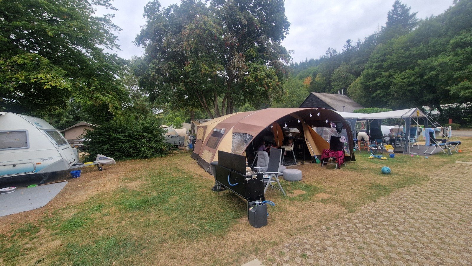 Raclet Safari GL 2019 – Zeer compleet & als nieuw, Caravans en Kamperen, Vouwwagens, Ophalen, Raclet