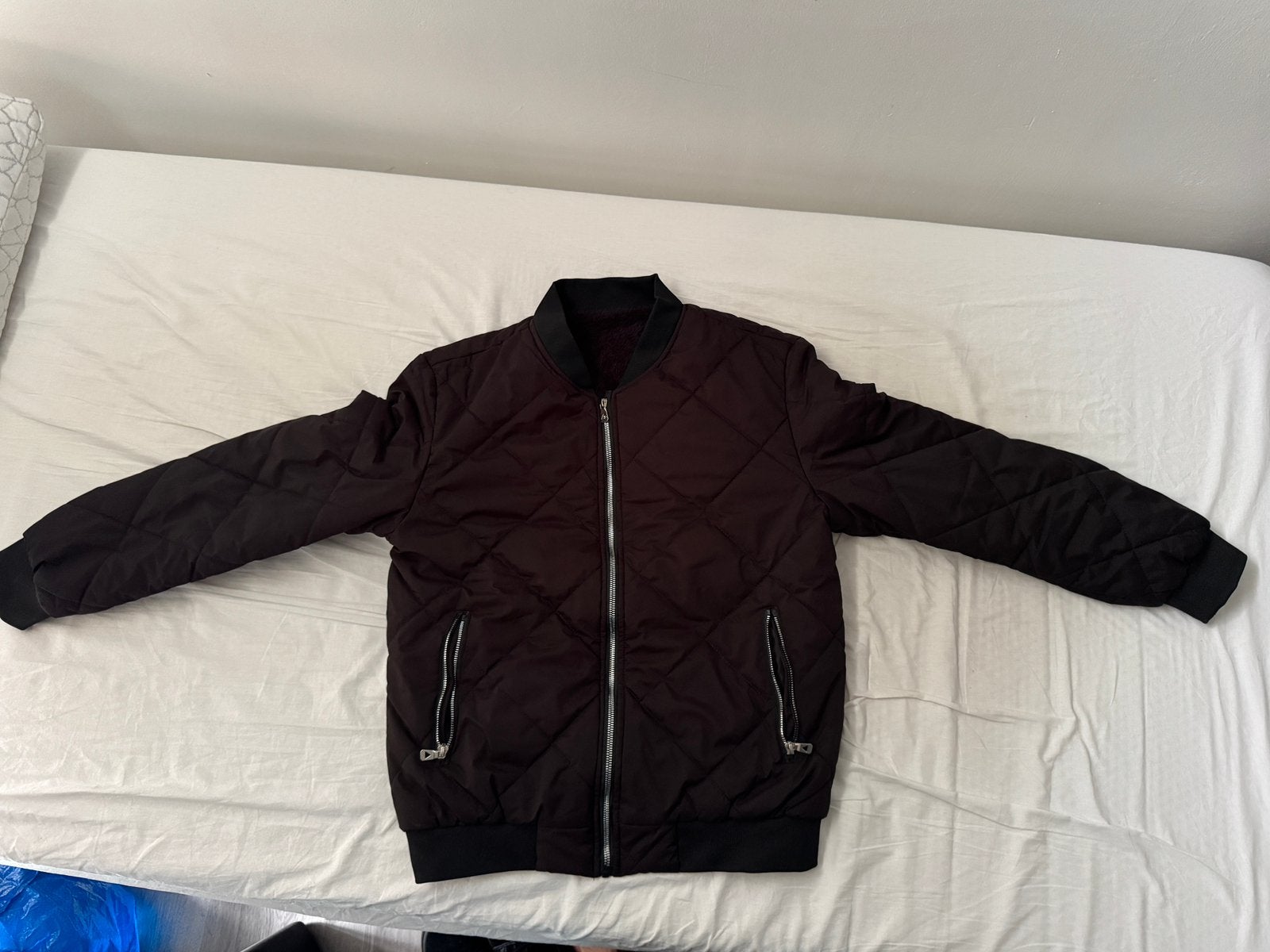 Veste noir taille S, Kleding | Heren, Jassen | Winter, Ophalen, Zo goed als nieuw, Zwart