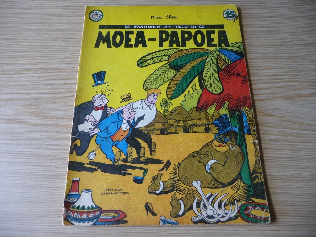 Nero - 10. Moea Papoea 1959 - € 8, Boeken, Gelezen, Marc sleen, Eén stripboek, Ophalen of Verzenden