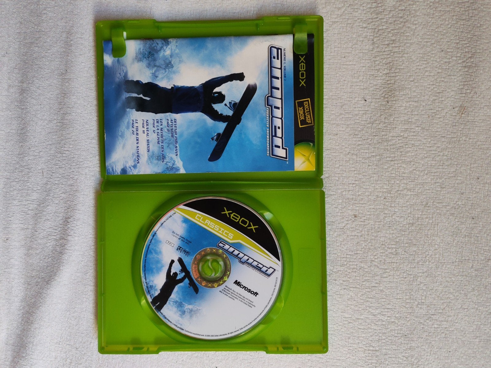 Amped: Freestyle Snowboarding - Xbox Original (Compleet), Games en Spelcomputers, Avontuur en Actie, Eén computer, Ophalen of Verzenden