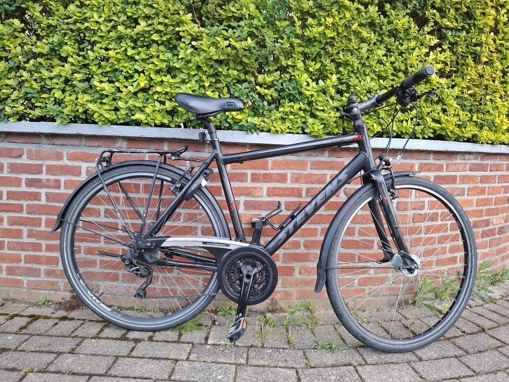 Sportieve herenfiets in goed staat te koop, Fietsen en Brommers, Fietsen | Heren | Herenfietsen, Velgrem, Versnellingen, Zo goed als nieuw