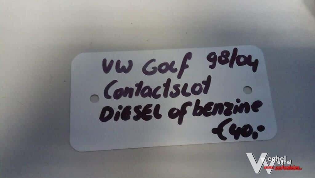 Golf  contactsloten bwjr 1998 tm 2004, Gebruikt, -, -, Ophalen of Verzenden