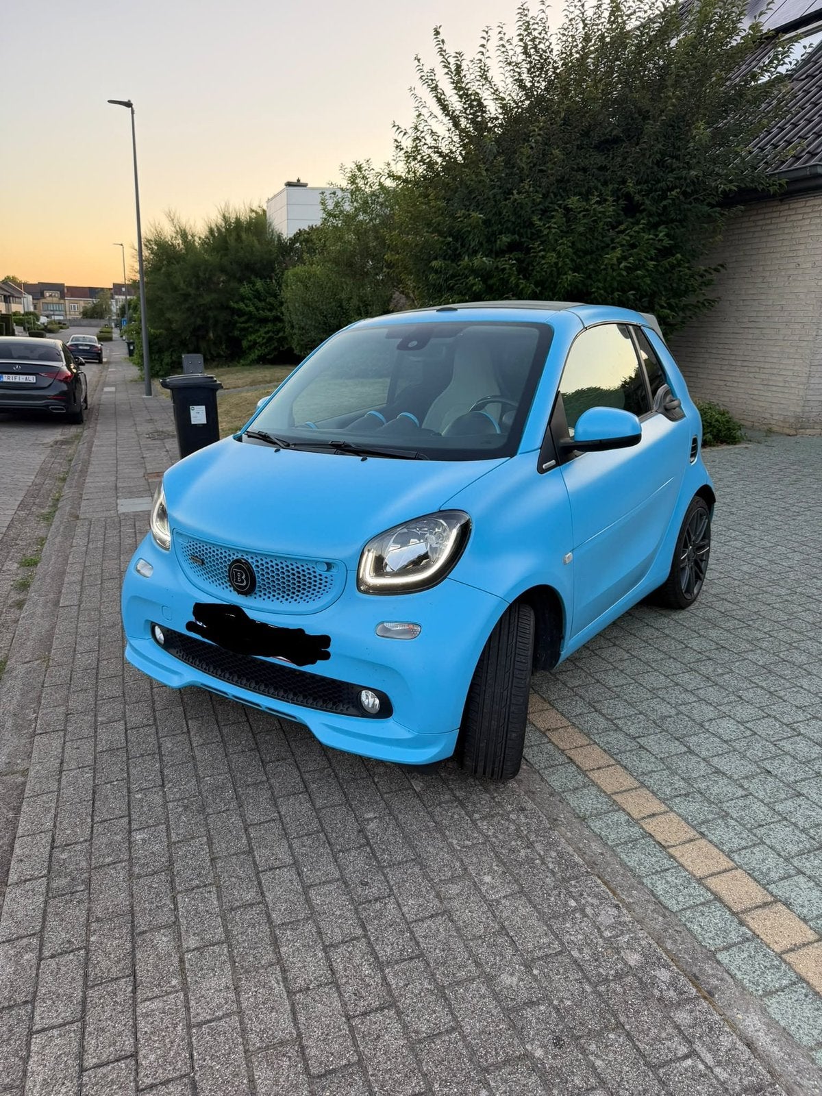 Smart brabus fortwo edition 200, Cabriolet, Blauw, Particulier, ForTwo