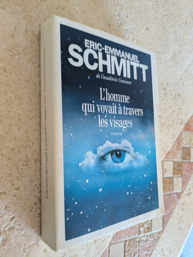 L'homme qui voyait à travers les visages (E-E Schmitt)., Eric-Emmanuel Schmitt., Utilisé, Europe autre, Envoi