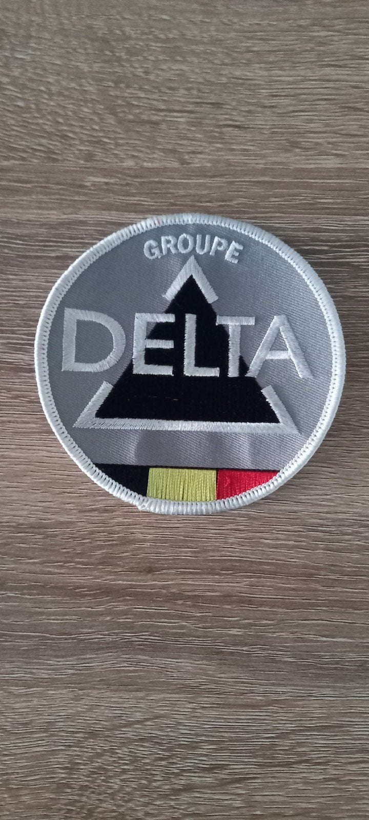 badge patch écusson gendarmerie police DELTA, Enlèvement ou Envoi, Gendarmerie, Emblème ou Badge