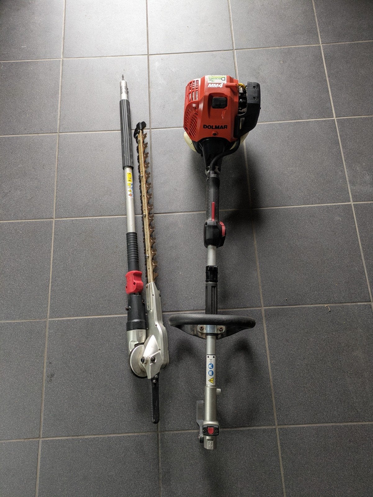 moteur dolmar mm4 + taille haie sur perche, Enlèvement