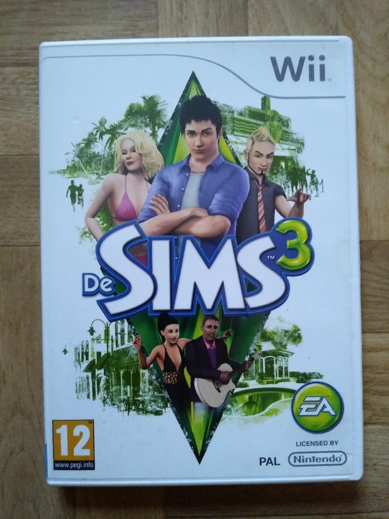 Sims 3 pour Wii ou Wii U, Enlèvement ou Envoi, À partir de 12 ans, Aventure et Action, 3 joueurs ou plus