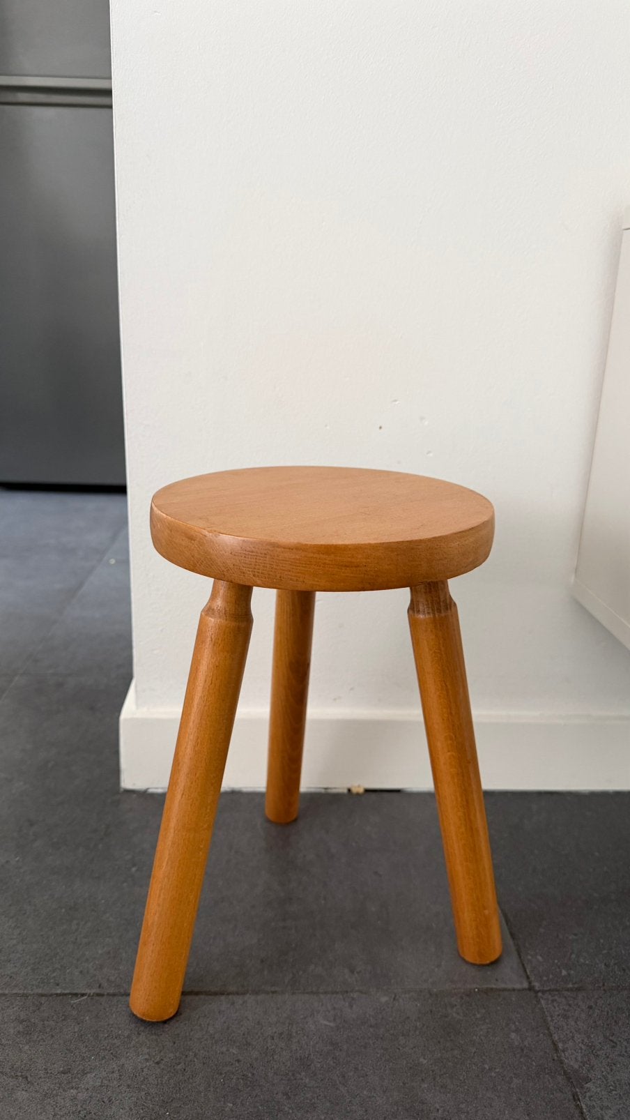 Tabouret vintage, Enlèvement, Comme neuf, Bois