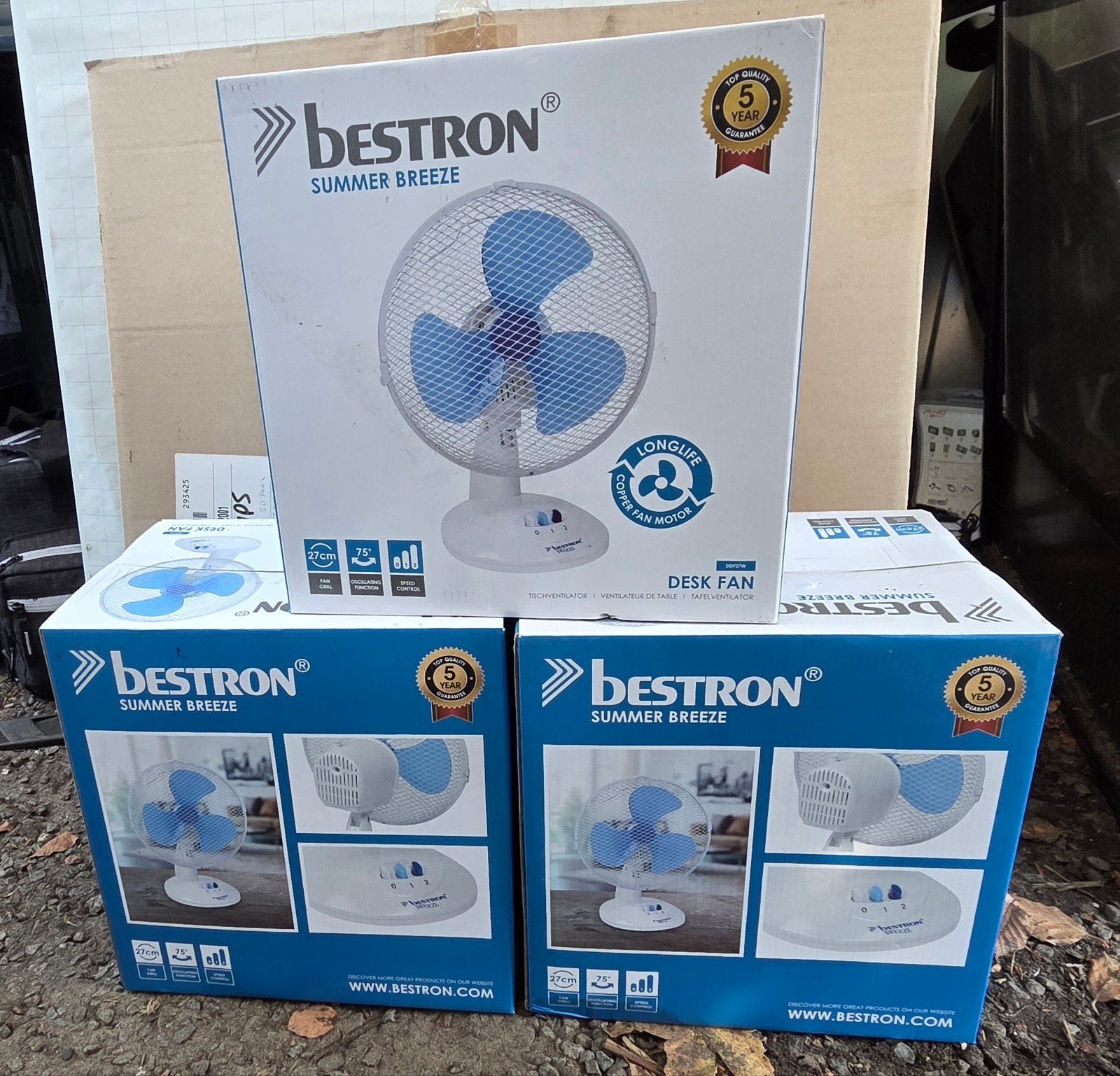 Bestron DDF27W, Ophalen