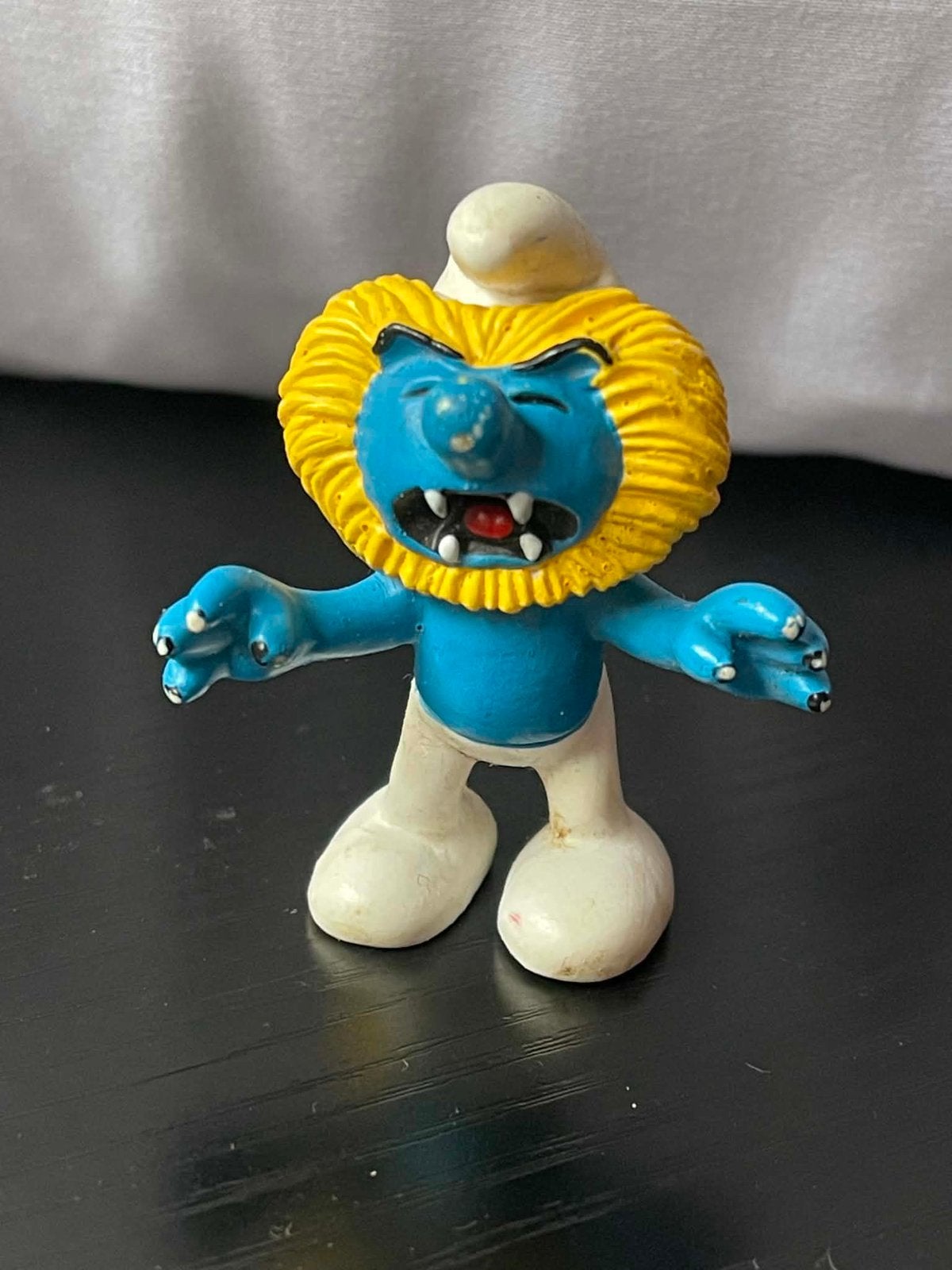 Leo smurf horoscoop leeuw Schleich 2009, Ophalen of Verzenden, Gebruikt