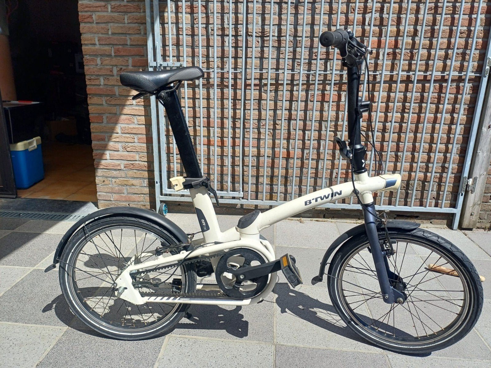 BTWIN PLOOIFIETS, Fietsen en Brommers, Fietsen | Vouwfietsen, Versnellingen, Zo goed als nieuw, Ophalen, Overige merken