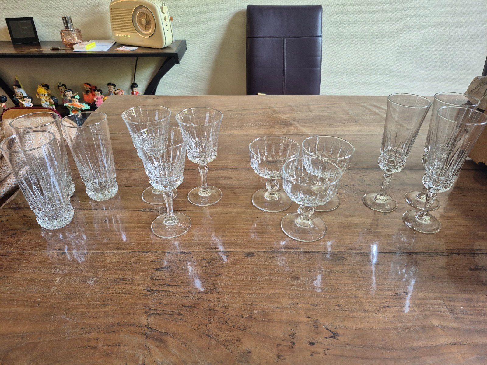 Services à verres, Antiquités & Art, Enlèvement