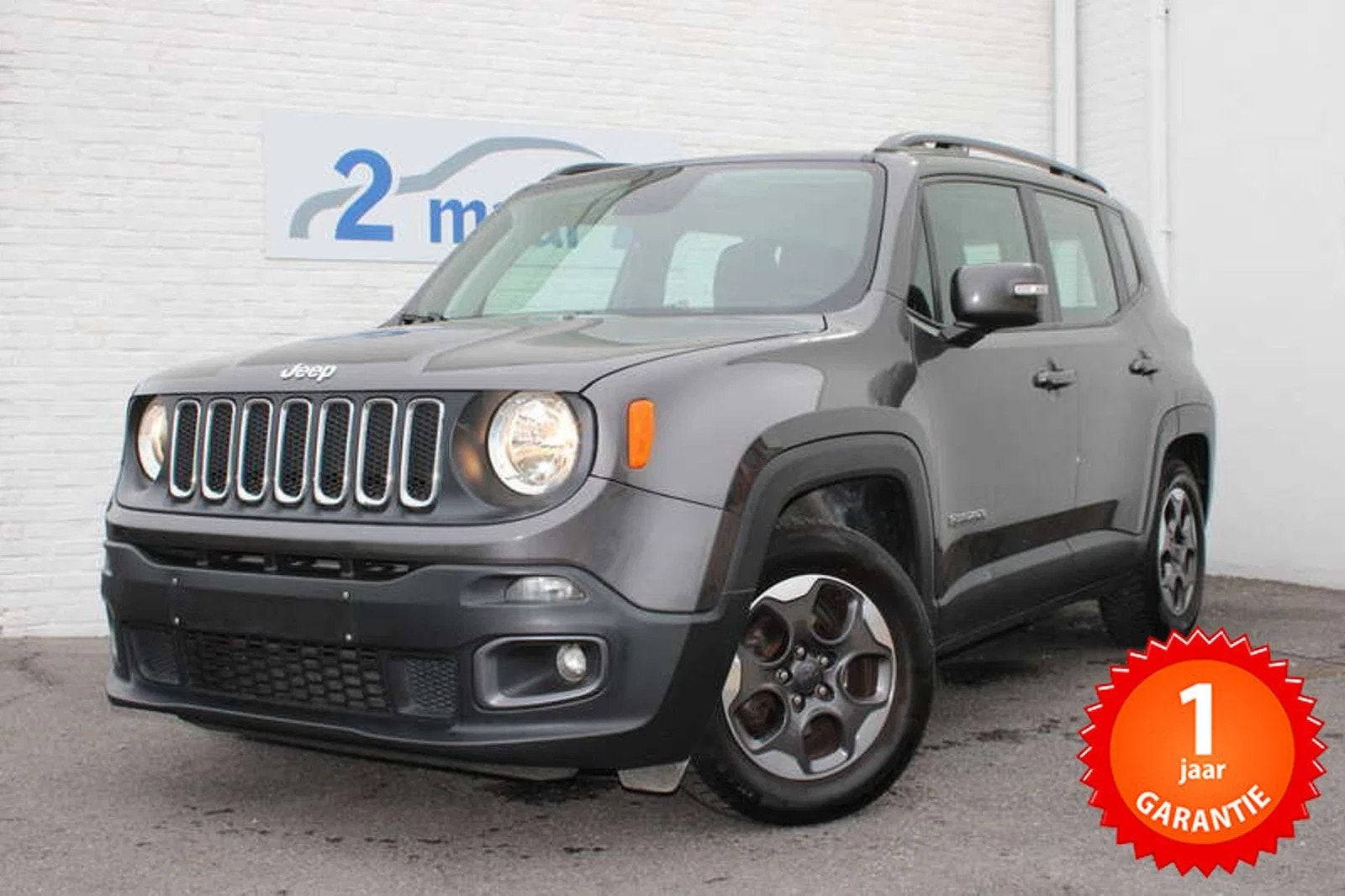 Jeep Renegade Renegade 1.4i Airco/Cruise 1 JAAR garantie!, Argent ou Gris, Achat, 140 g/km, Euro 6
