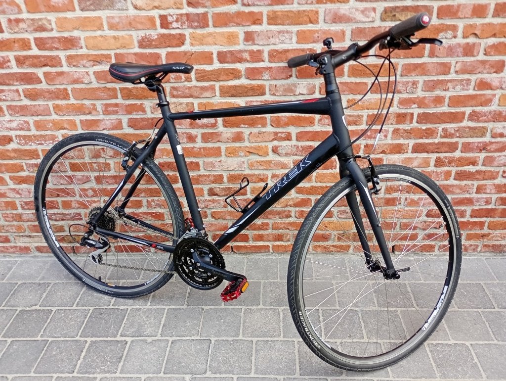 Trek 7.2 FX Hybride in zeer goede staat, Fietsen en Brommers, Velgrem, Versnellingen, Zo goed als nieuw, Ophalen