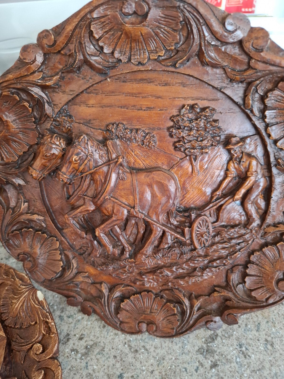 Woondecoratie en kandelaars, Ophalen