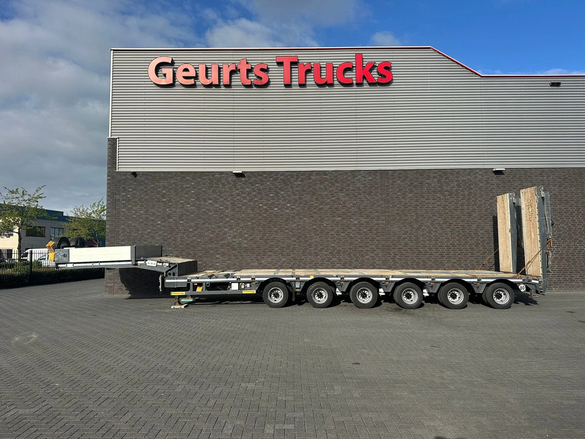 Faymonville MULTI 6 ASSER EXTENDABLE SEMI DIEPLADER/TIEFLADE, Auto's, Overige brandstoffen, Zilver of Grijs, Aanhangers en Opleggers