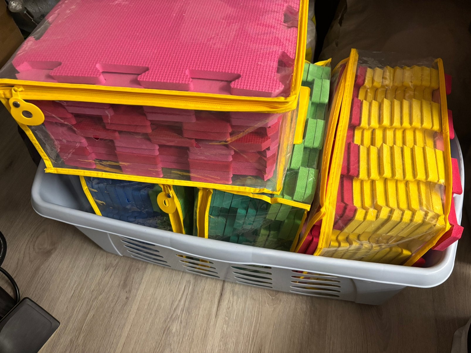 Vloertegels rubber, Ophalen, Zo goed als nieuw