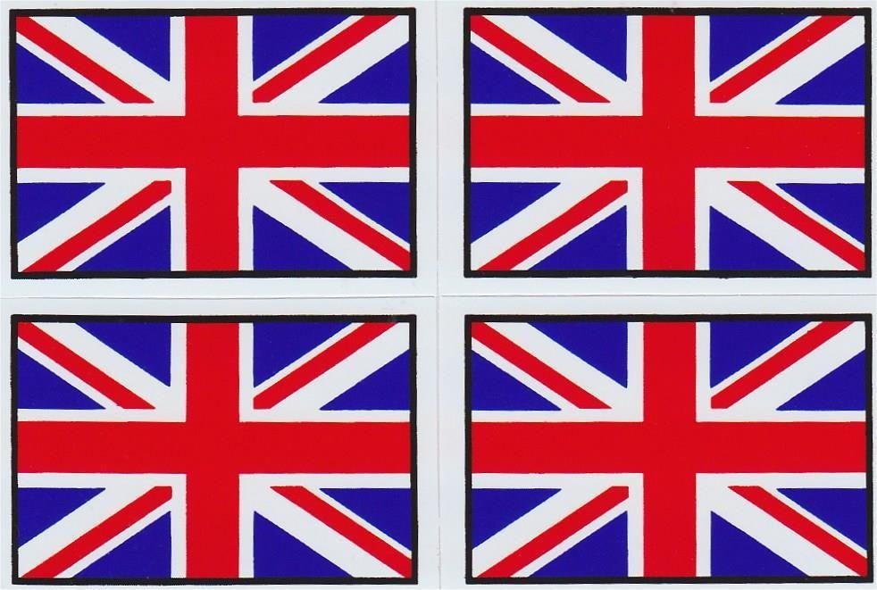 Union Jack [Engelse vlag] stickervel #3, Motoren, Verzenden
