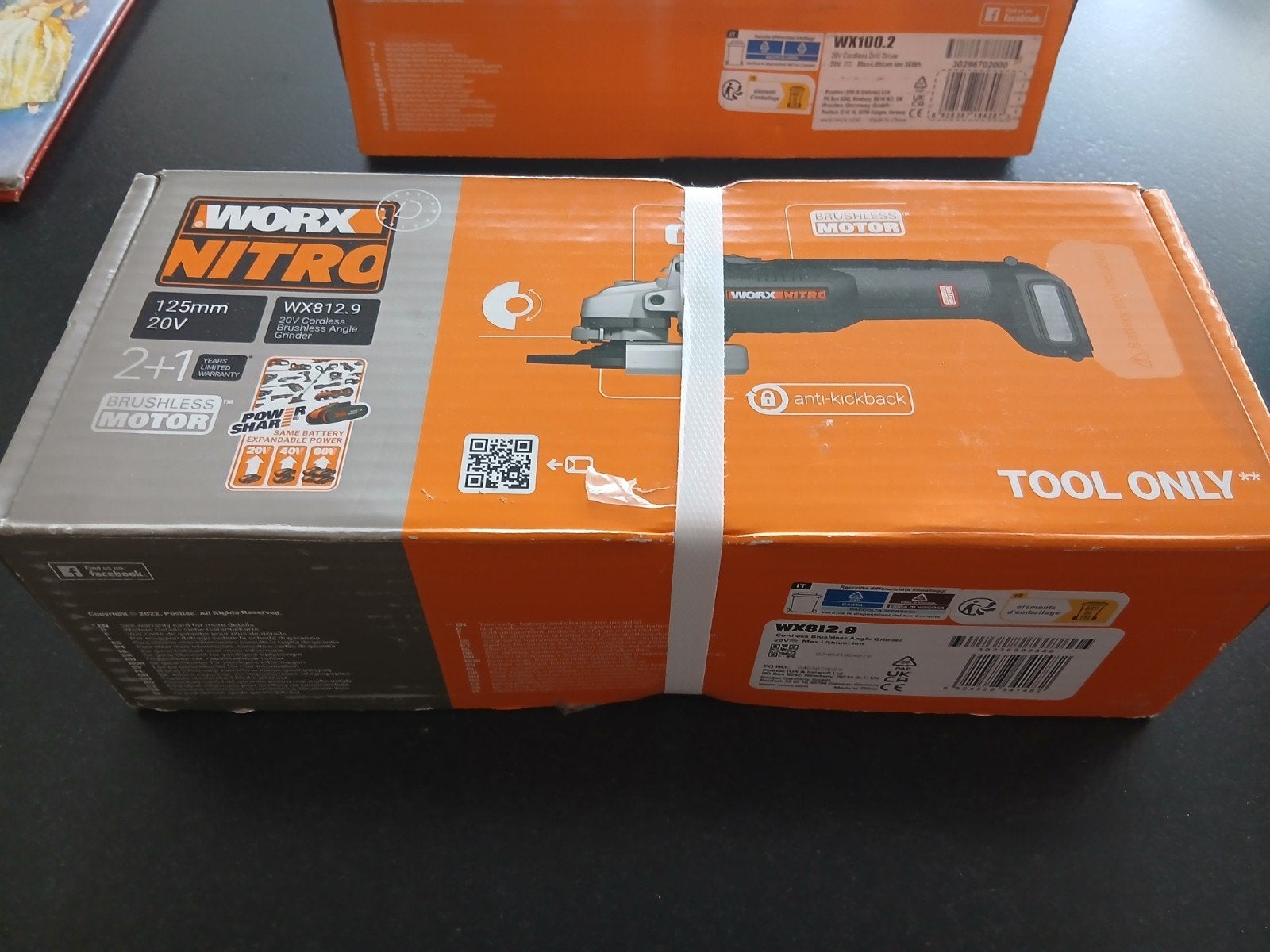Worx nitro sluipmachine. Nieuw!, Ophalen