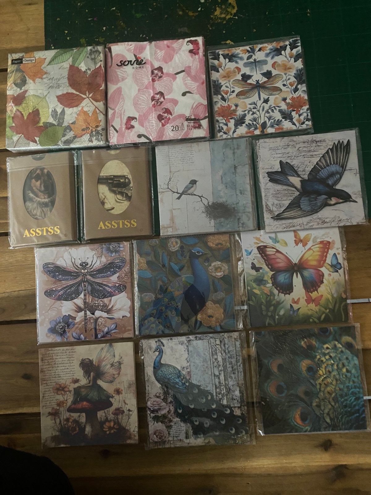 Decoupage plaatjes, Hobby & Loisirs créatifs, Scrapbooking, Enlèvement, Neuf, Papier ou Carton, Autres marques