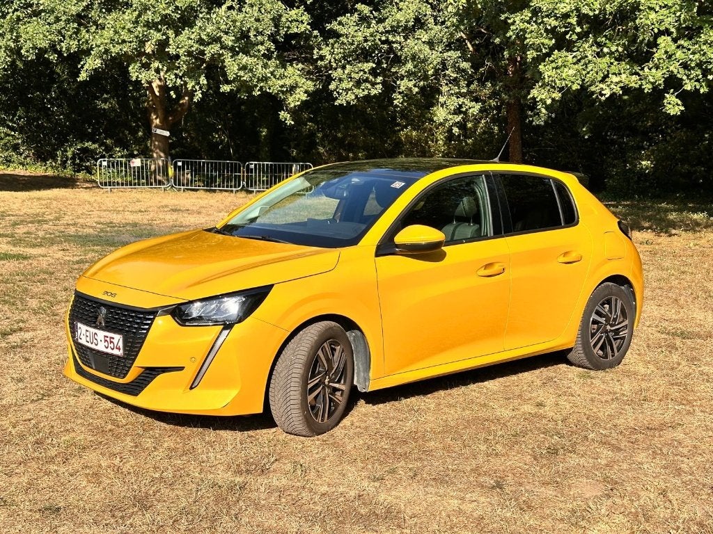 Peugeot 208 yellow, Auto's, Stof, Lane Keeping Assist, Geel, 5 zetels