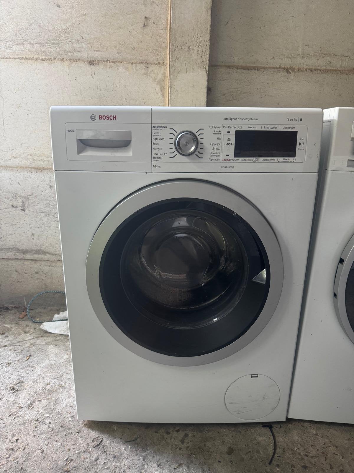 MACHINE À LAVER BOSCH 9KG A+++ (GARANTIE), Electroménager, Enlèvement, Comme neuf