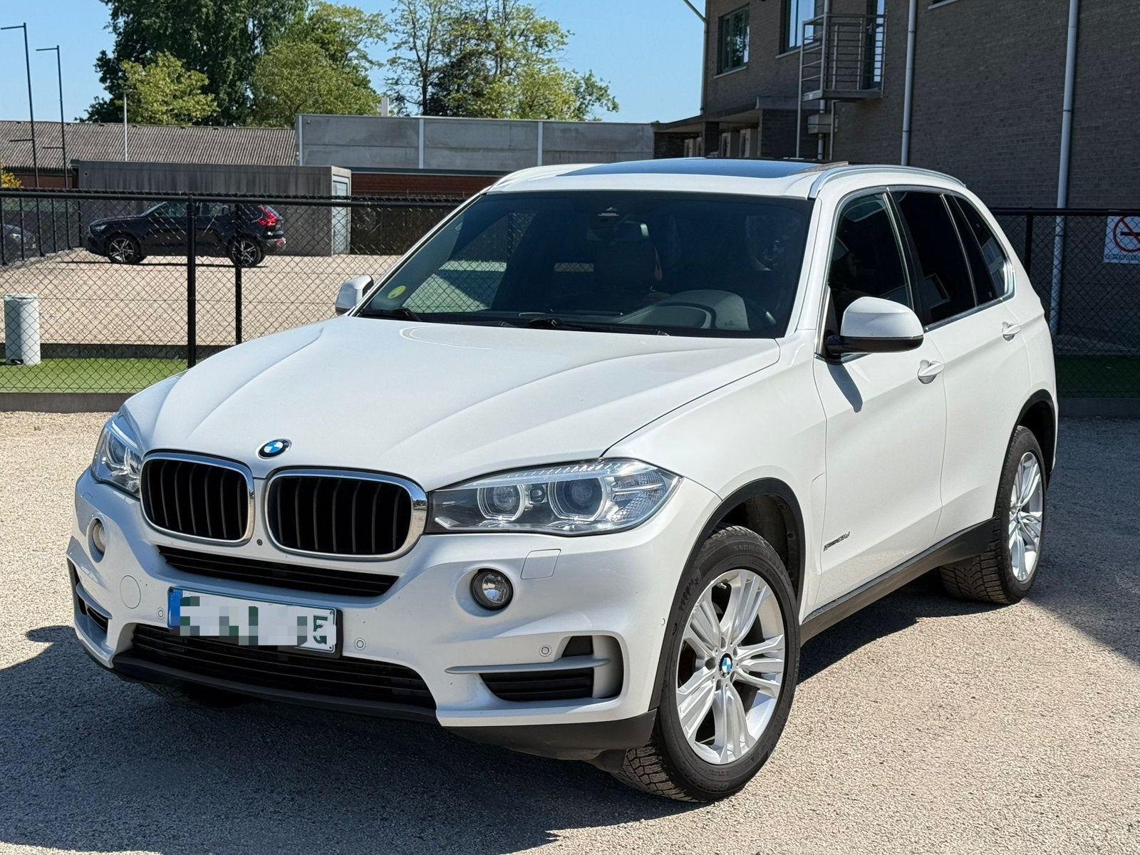 BMW X5 2016 Biturbo Parelmoerwit, Auto's, Bedrijf, Diesel, Te koop, X5