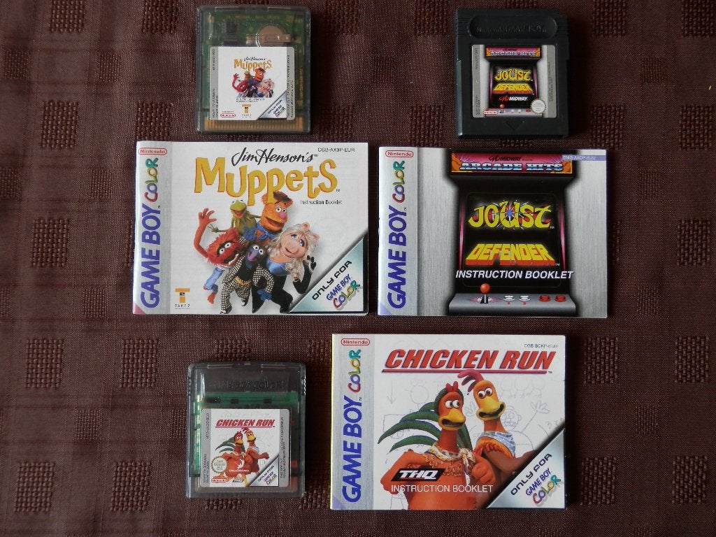 3 jeux Nintendo Game Boy Color, Consoles de jeu & Jeux vidéo, Enlèvement ou Envoi, Comme neuf