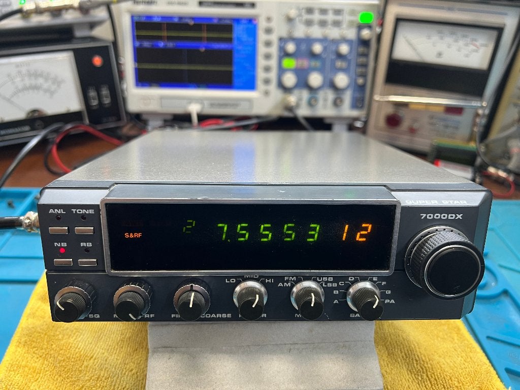 Radio CB amateur Superstar 7000DX, Enlèvement ou Envoi, Utilisé, Émetteur et Récepteur