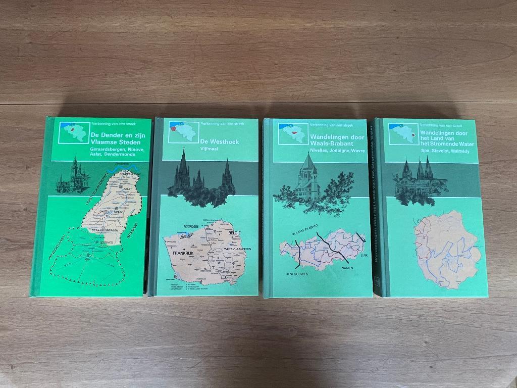 Boekenset Verkenning van een streek, Boeken, Natuur, Zo goed als nieuw, Wandel- of Recreatiegebieden, Ophalen of Verzenden