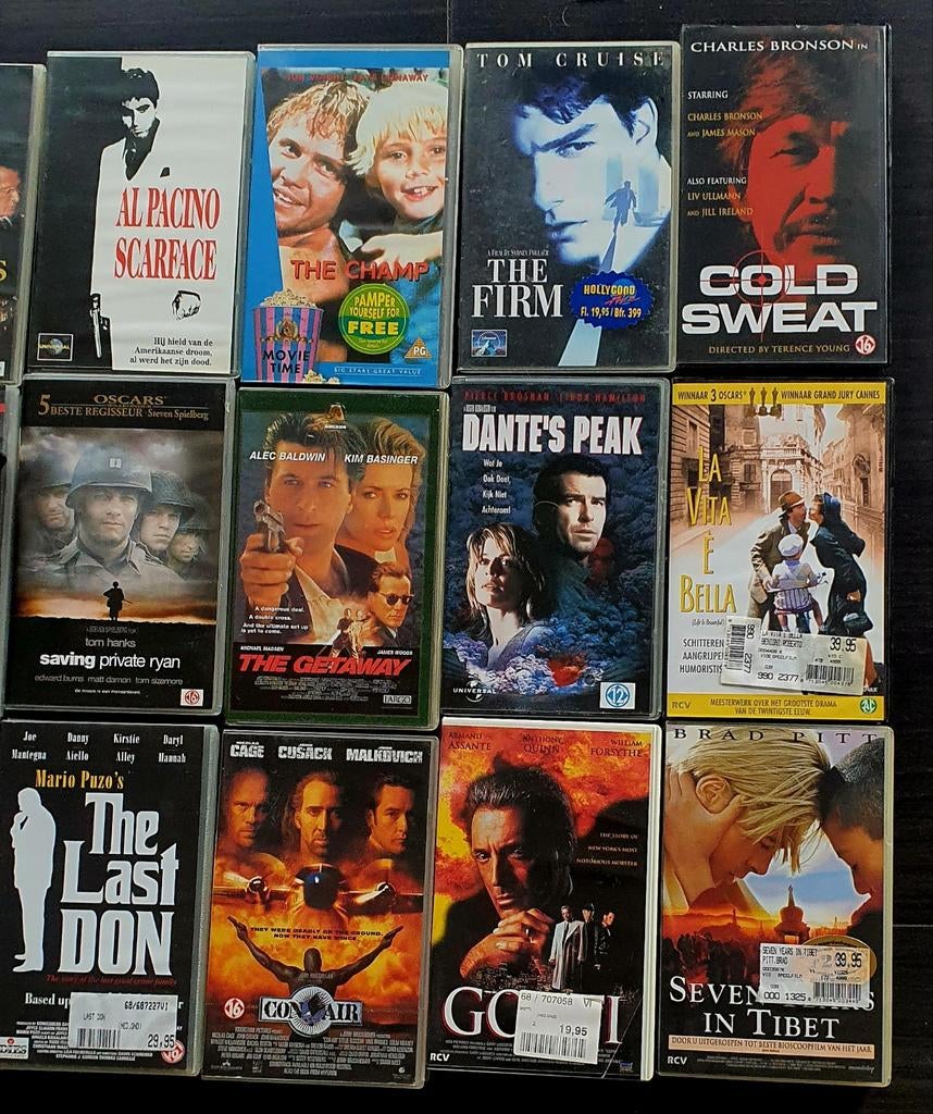 GRATIS VHS-TAPE, Cd's en Dvd's