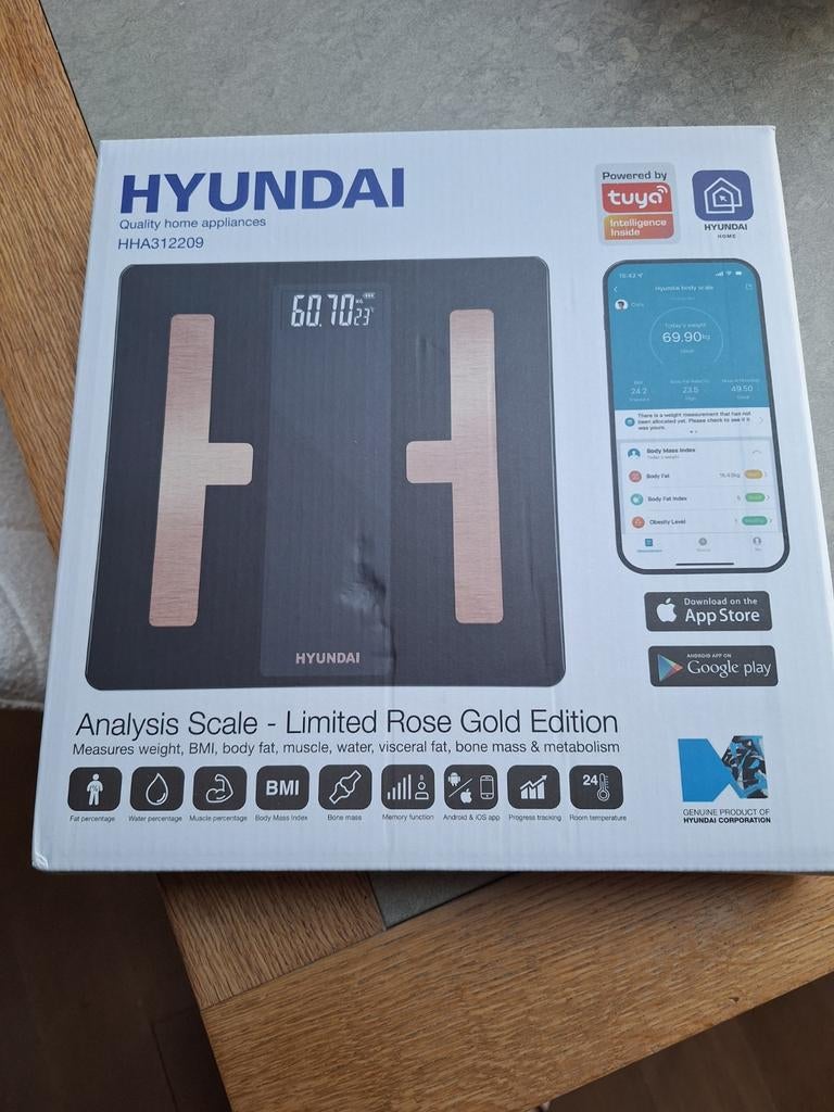 Pèse personnes, Ophalen