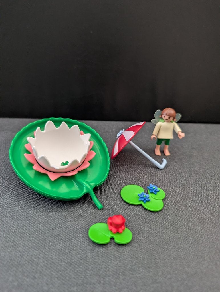 Playmobil 4198 - elfje op waterlelie, Complete set, Overige typen, Ophalen of Verzenden, Zo goed als nieuw