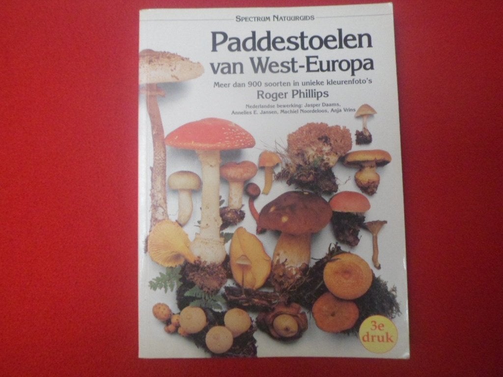 Roger Phillips: Paddestoelen van West-Europa, Enlèvement ou Envoi, Utilisé, Fleurs, Plantes et Arbres, Roger Phillips