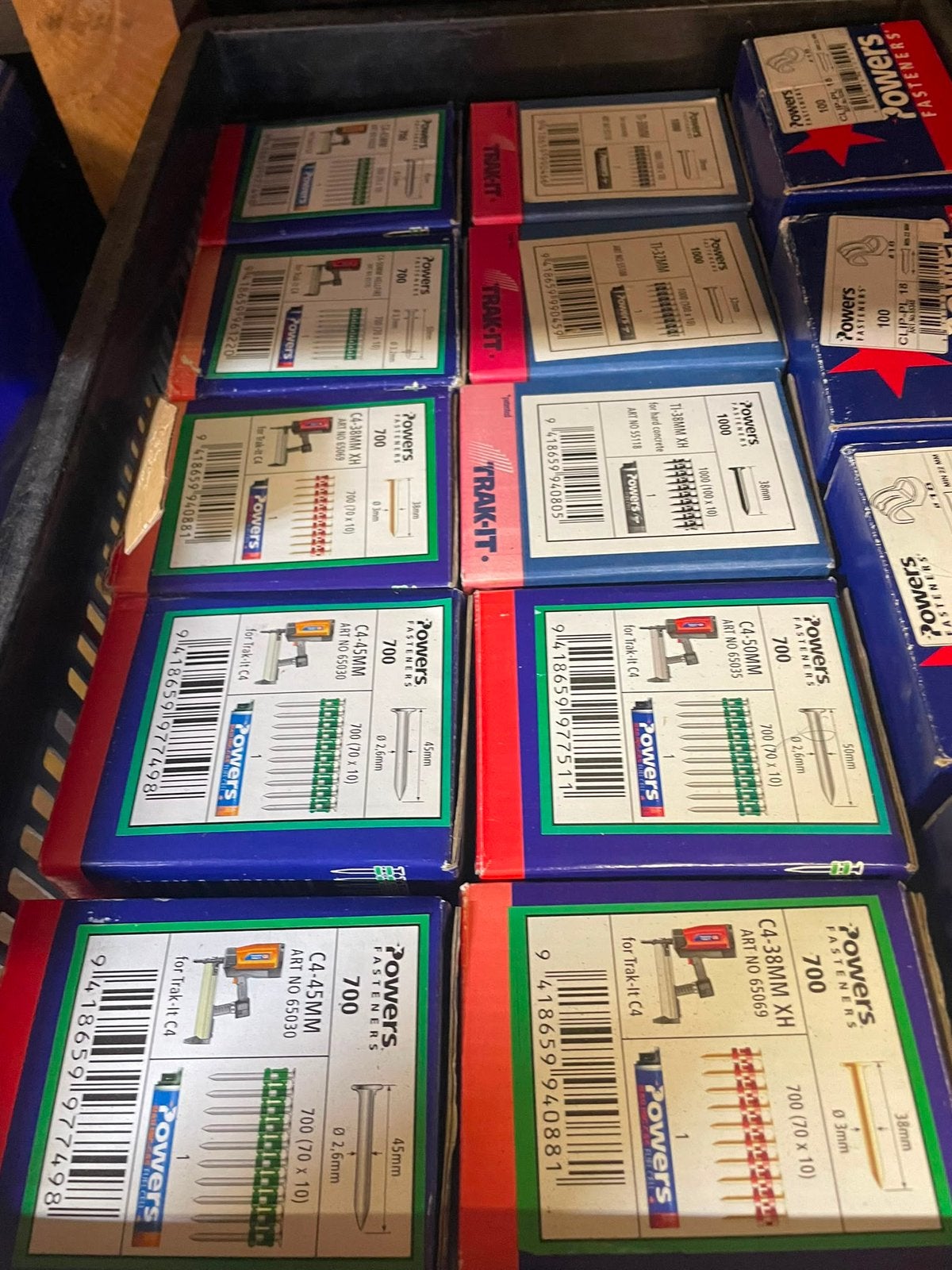 Schietnagels tack it beton strips, Ophalen, Nieuw