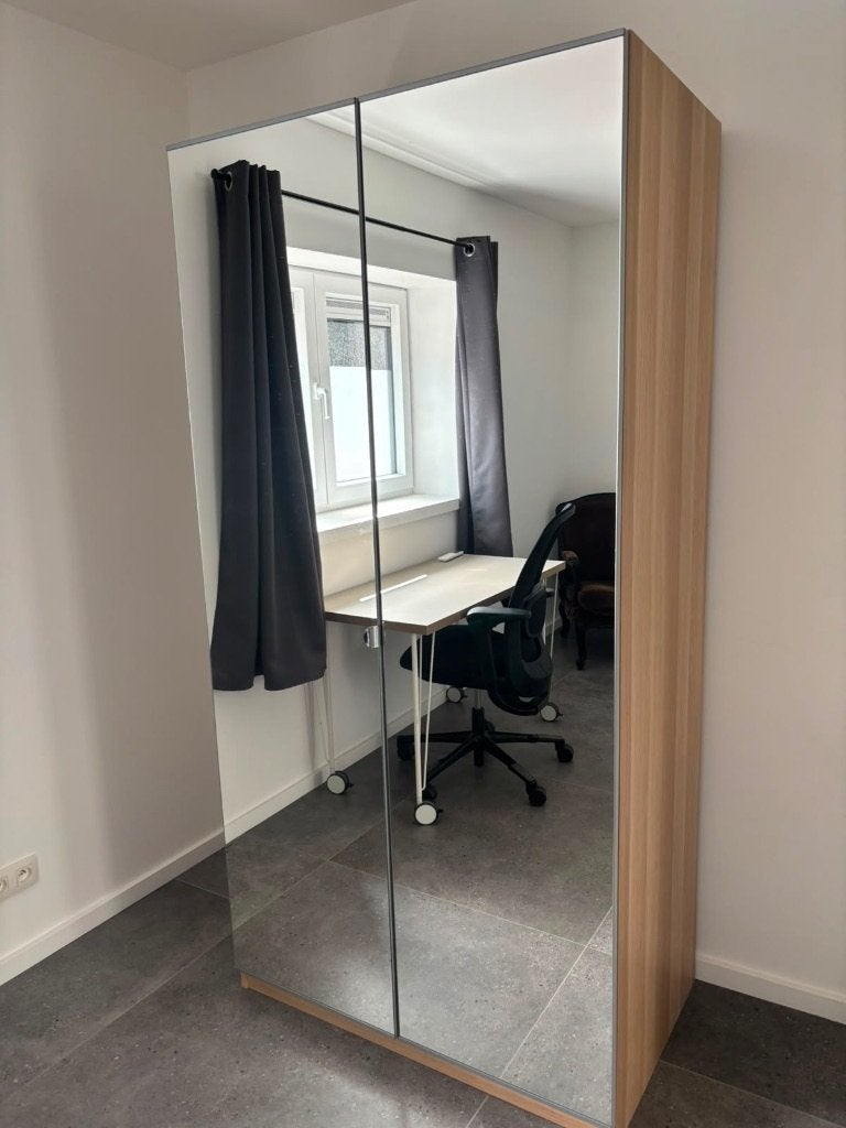 Armoire, Enlèvement, Utilisé, Ikea avec miroir, Avec espace de penderie