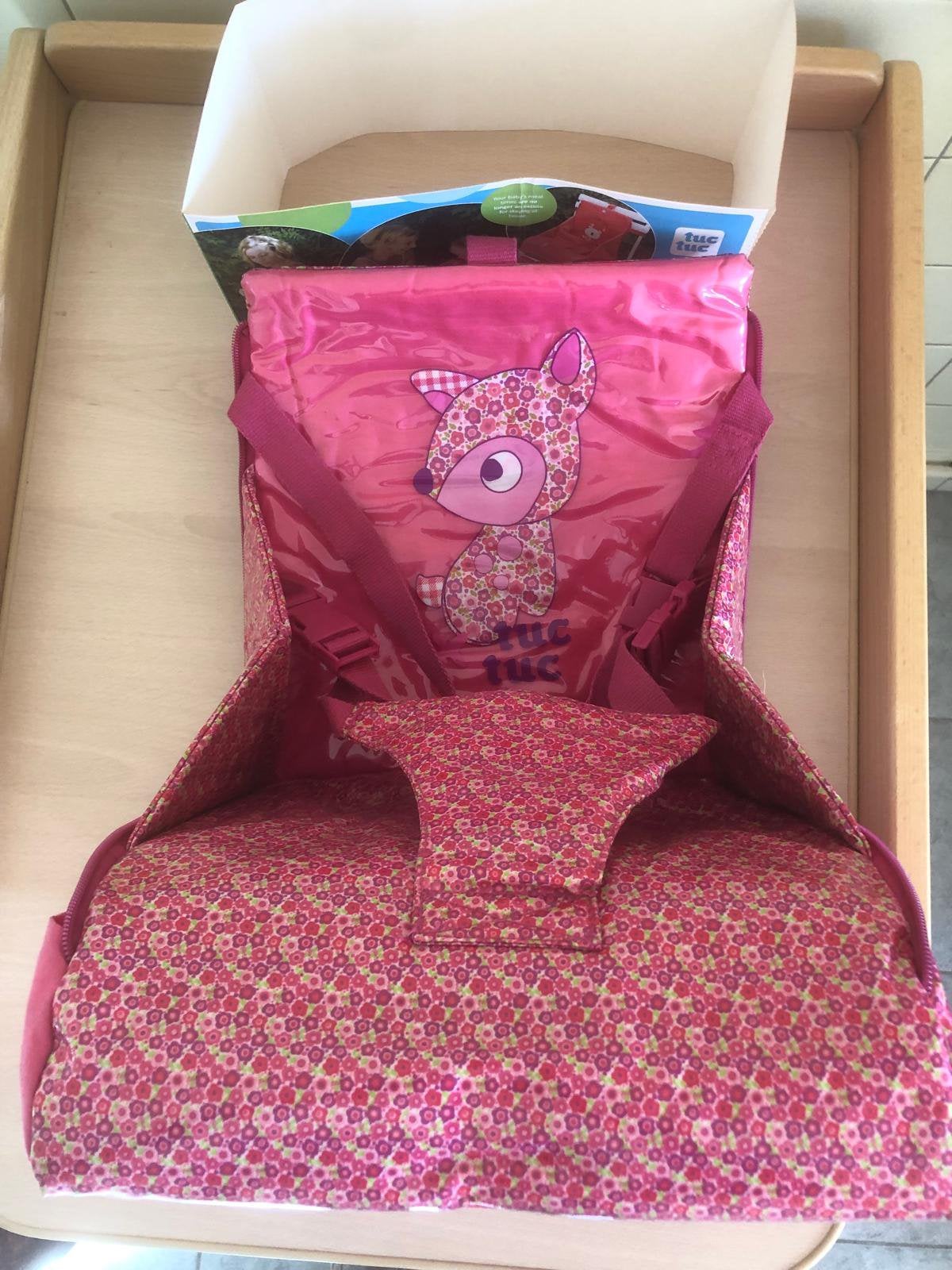 Rehausseur de chaise pour voyage bébé marque TUC-TUC, Enlèvement, Comme neuf, Chaise(s)