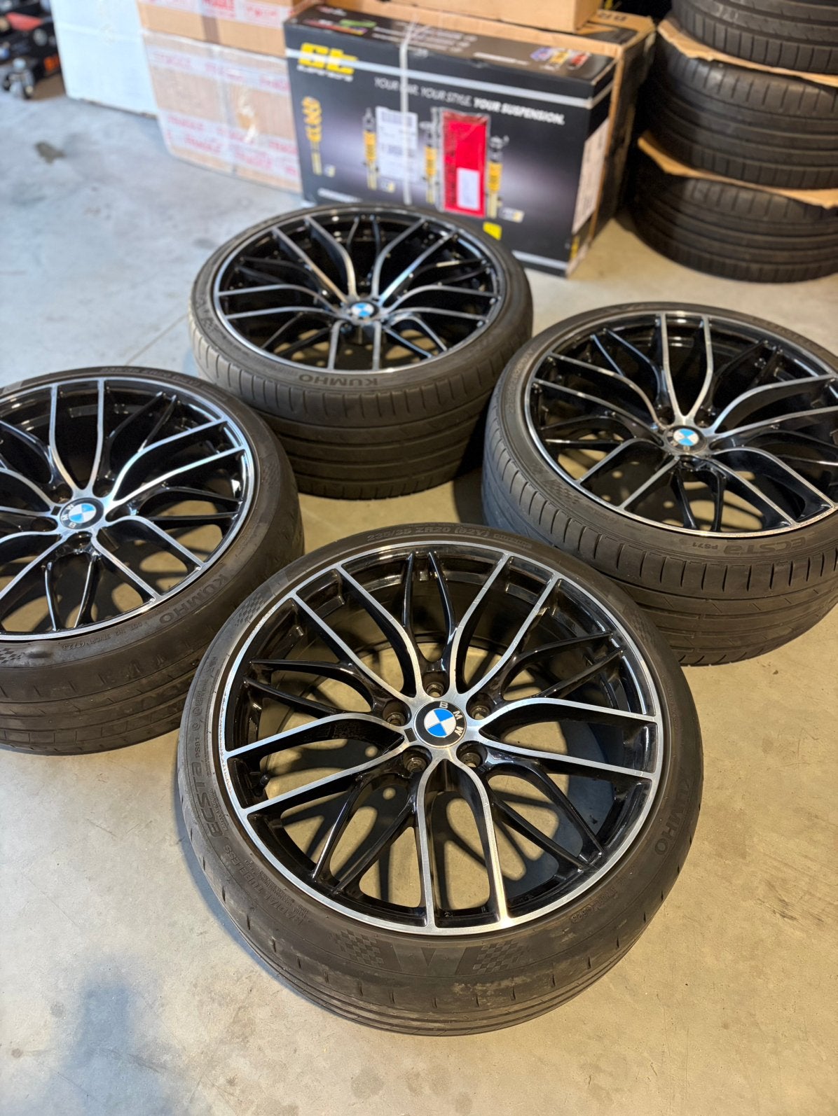20” bmw 405m velgen, Ophalen