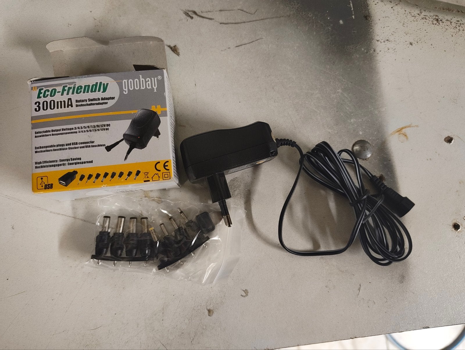 Partij van 8x goobay Universele Eco-Friendly Netadapter, Elektronische apparatuur, Ophalen of Verzenden, Nieuw