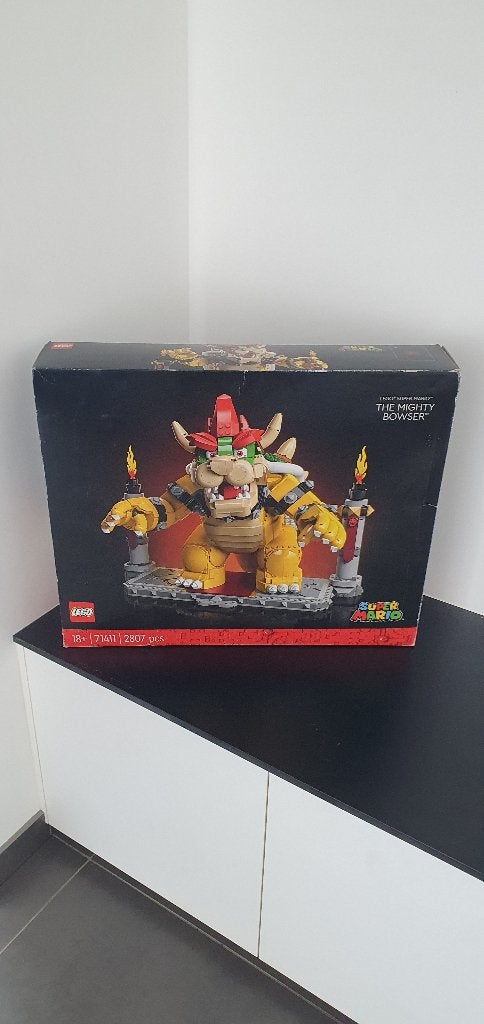Lego 71411 Super Mario The Mighty Bowser, Enlèvement ou Envoi, Lego, Ensemble complet, Comme neuf