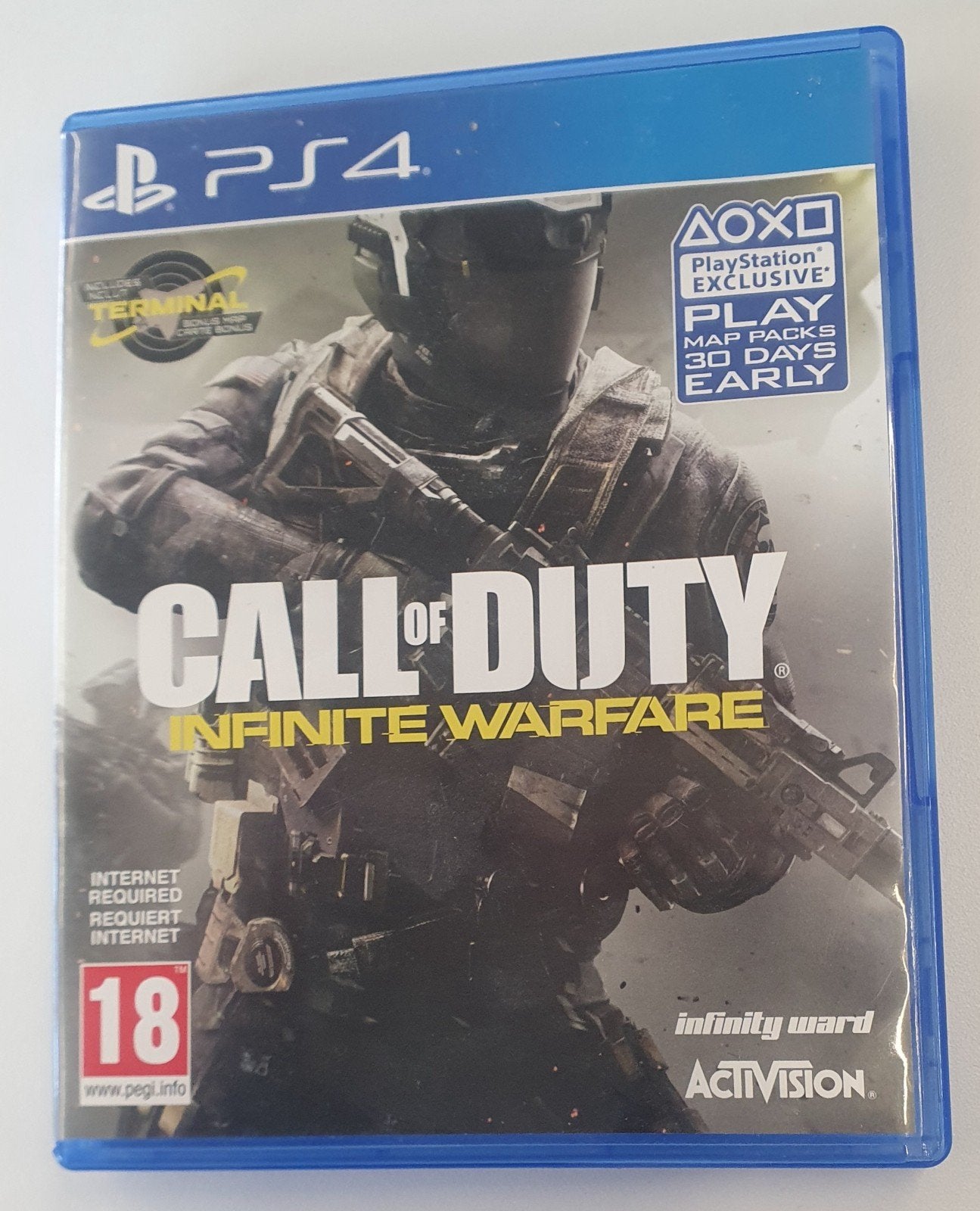 Jeu PS4 Call of duty Infinite Warfare, Consoles de jeu & Jeux vidéo, Jeux | Sony PlayStation 4, Enlèvement