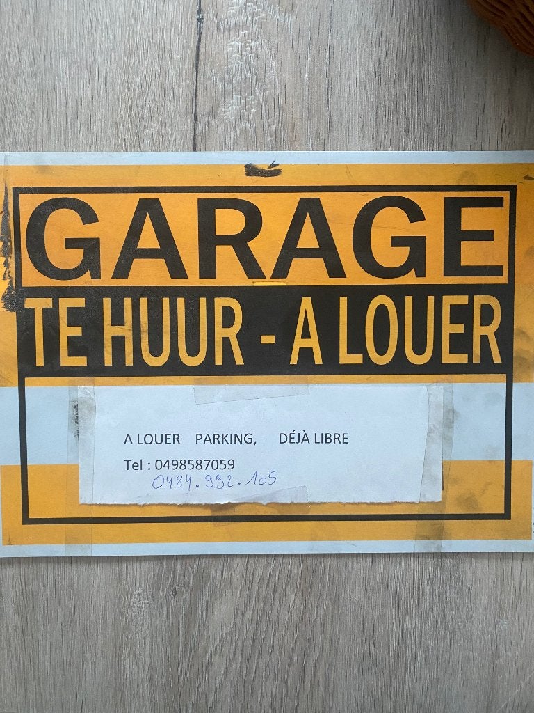 Emplacement de parking, Immo, Bruxelles