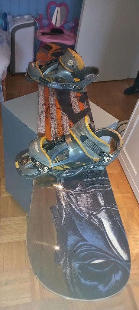 Snowboard, Sport en Fitness, Ophalen, Zo goed als nieuw, Bindingen
